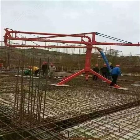 混凝土输送布料 电动手动布料杆及配件可按要求定制 瑞鑫达
