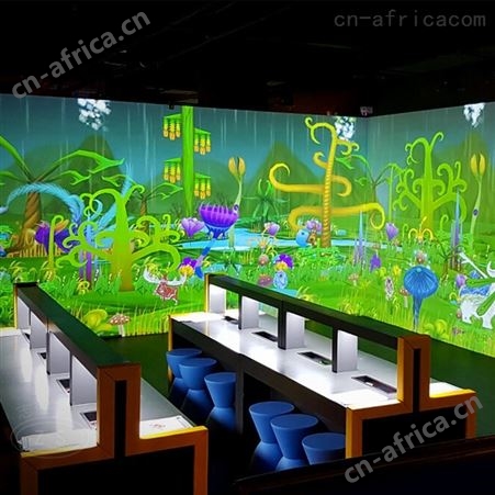儿童绘画投影设备 AR多媒体液晶桌 志胜墙面3D互动投影