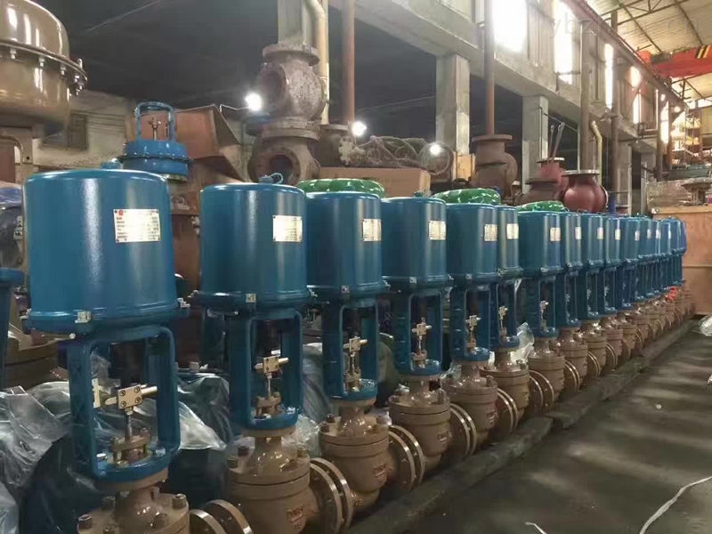 电动直通单座调节阀