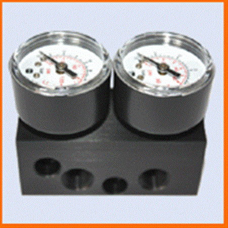 西门子定位器压力表组件、6DR4004-1M