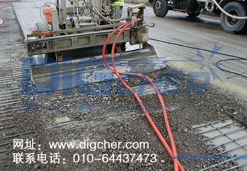 高压水混凝土路面破碎